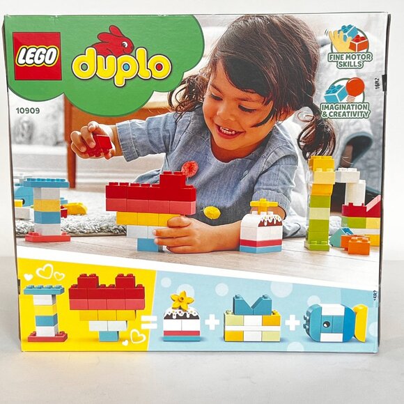 Brand New Lego DUPLO Heart Box 10909 First Building Playset (80 Pieces) - Picture 7 of 8